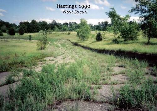 Hastings Motor Speedway - Hastings 1990 Front Stretch From Jerry